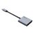 RayNeo USB-C to Glasses Charging Adapter 100W PD & 4K60Hz (Compatible with Switch 2, ROG Ally, Consoles & Laptops)