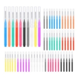 Rayito Interdental Brushes, 200 Pcs, 6 Sizes, Soft