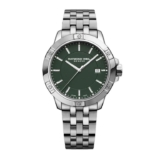 Raymond Weil Tango Classic Mens Green Dial & Stainless Steel Bracelet Watch & free £175 e-gift card