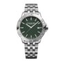 Raymond Weil Tango Classic Mens Green Dial & Stainless Steel Bracelet Watch & free £175 e-gift card