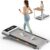 Rayspace Walking Pad with 15% 12-Level Auto Incline & Handle Bar, 450 lbs Capacity UI Screen, 3.5HP Quiet Under Desk Treadmill, Speaker, APP & Remote Control, Treadmills for Home Hiking
