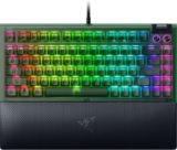 Razer BlackWidow V4 75% Phantom Green Editon – Hot-swappable Mechanical Gaming Keyboard – Phantom Green