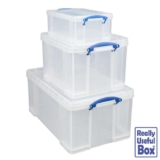 Really Useful Nest of 3 Boxes in 64L, 35L & 9L