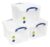 Really Useful Plastic Storage Box 3 x 35l Clear