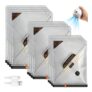 Rechargeable Cordless Pump Vacuum Storage Bags for Travel, 12-Pack