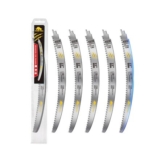 Reciprocating Saw Blades for Wood Pruning 380mm 6TPI 5-Pack
