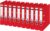 Recycle Colours Lever Arch File A4 50mm Red (Pack of 10) 10190025