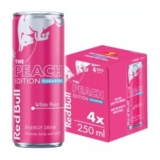 Red Bull Peach Edition Sugarfree White Peach Energy Drink 250ml 4 Pack