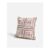 Red & Green Embroidered Squares Cushion Cover 45x45cm