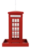 Red Telephone Box Bird Feeder – Free C&C