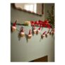 Red/Green Christmas Hamish the Highland Cow Led Fairy Lights – Free CC