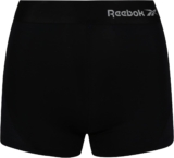 Reebok Joyner Gym Shorts for Women High-Waisted Black Base Layer Bottoms Moisture Wicking and Breathable Womens Shorts Classic and Comfortable Short Ideal for Cycling, Running and Gym Sessions