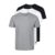 Reebok Mens 3 Pack T Shirts Santo