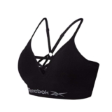 Reebok Womens Seamless Sports Bra (Black / Grey / White) (XS / S / M / L)
