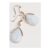 Reed Moon Drop Earrings
