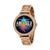 Reflex Active Series 41 Stone Set Rose Gold Bracelet Amoled Smart Calling Watch