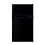 Refurbished electriQ eiQUFFB 80L Fridge Freezer – Black