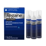 Regaine for Men Extra Strength Foam – Hair Regrowth – (3 X 73ml)