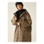 Regatta Abstract Leopard Spot Adult Waterproof Robe with Hydrafort Technology