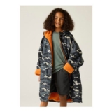 Regatta Black Camo Persimmon Junior Waterproof Robe