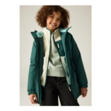 Regatta Green Vallina Junior Isotex Waterproof Jacket (3-13 Years) 3-4 Yrs