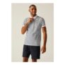 Regatta White/Navy Stripe Tiver Polo Shirt