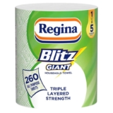 Regina Blitz Giant, 1 Roll of Household Towel, 3-Ply