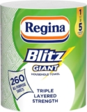 Regina Blitz Giant, 3-Ply 260 Sheets Per Roll – Voucher Price (S&S £3.32)