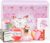 Relaxation Spa Gift Set: Exclusive Butterfly Keepsake Plaque, Scented Candle, Heart-shaped Bath Bomb, LOVE Bath Salts, Diamond Handmade Soap Ideal for Mothers Day, Birthdays & Christmas