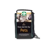 Reliance Medical Pet First Aid Kit – Essential Care for Dogs and Cats, Ideal for Travel, Camping, Home Use, Includes Saline, Bandages,