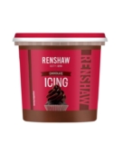 Renshaw Luxury Chocolate Vegan Buttercream Icing, 400 g (Pack of 1)