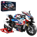 Reobrix 1000 RR Motorbike Building Bricks Toy for Adults, 1:8 Scale, (949 Pcs) Sold by reobrix / FBA