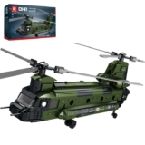 Reobrix CH-47 Military Helicopter Building Block Kit for Adults (1458 Pcs) – Sold by reobrix / FBA – Prime Exclusive