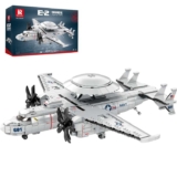 Reobrix E-2 Hawkeye Airborne Early Warning Aircraft Building Bricks Set 14 (1144 Pcs) Sold by Reobrix / FBA – Prime Deal