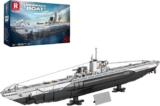 Reobrix Military U-Boat Building Block Toy, WW2 German U-35 Submarine (3660Pcs) Voucher Price Sold by reobrix / FBA