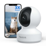 Reolink 4K Indoor Camera with 3X Optical Zoom, Crying Sound Detection, Privacy Mode, Human/Pet Auto Tracking – Prime Deal