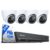 Reolink 4K PoE CCTV Security Camera System with Spotlights, 4X 12MP IP Cameras with Person/Vehicle Detection – Prime price