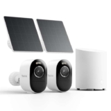 Reolink 5MP Solar Security Camera CCTV System, 2x Argus 3 Pro Hub Mini – Prime Exclusive