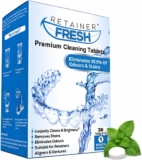 Retainer Fresh Retainer Cleaner Tablets 36 Tablets Denture Cleaner
