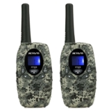 Retevis RT628 Kids Walkie Talkies, Long Range 8CH (1 Pair, Camouflage) -w/voucher- Sold by RetevisDirect, FBA