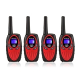 Retevis RT628 Walkie Talkies with VOX, 2 Pack Red