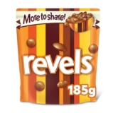 Revels Assorted Centres Milk Chocolate Bites Variety Sweets Pouch 185g