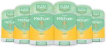 Revlon Mitchum Women Triple Odor Defense 48HR Protection Deodorant Stick and Antiperspirant Pure Fresh, Dermatologist Tested, 41 g (Pack of 6)