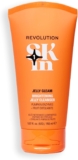 Revolution Skin, Jelly Gleam Natural Fruit AHAs Brightening Jelly Cleanser, Exfoliates For A Radiant Complexion, Vegan & Cruelty-Free, 150ml