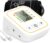 Rewing Blood Pressure Rechargeable Upper Arm Blood Pressure Machines for Home Use wiht Voice Broadcasting Accurate LED Display Heart Rate Detection 2×100 Records, Cuff 22-48cm