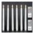 Rhytsing 6 White Flameless Taper Candles with Timer, 28 Cm
