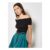 Rib Knit Bardot Top