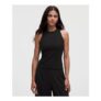 Ribbed Heavyweight Cotton-Blend Racerback Tank Top