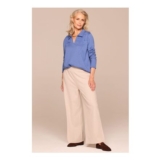 Ribbed Wide Leg Trousers