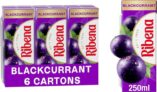Ribena Blackcurrant Juice Drink Cartons – Multipack 6x250ml – £2.21 S&S